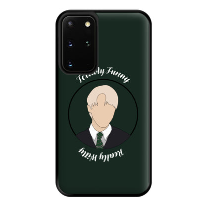 Terribly Funny, Really Witty Draco Malfoy Phone Case