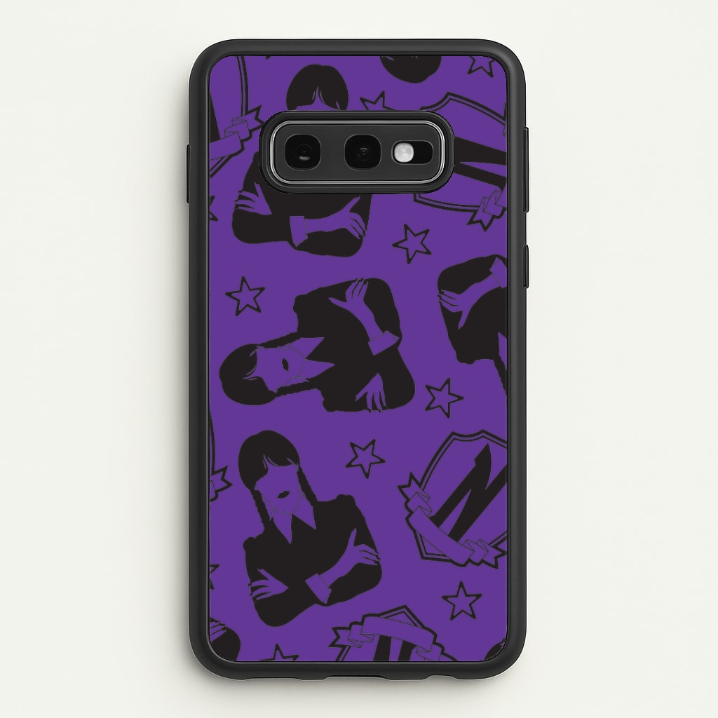 Wednesday Pattern Galaxy S10e Case