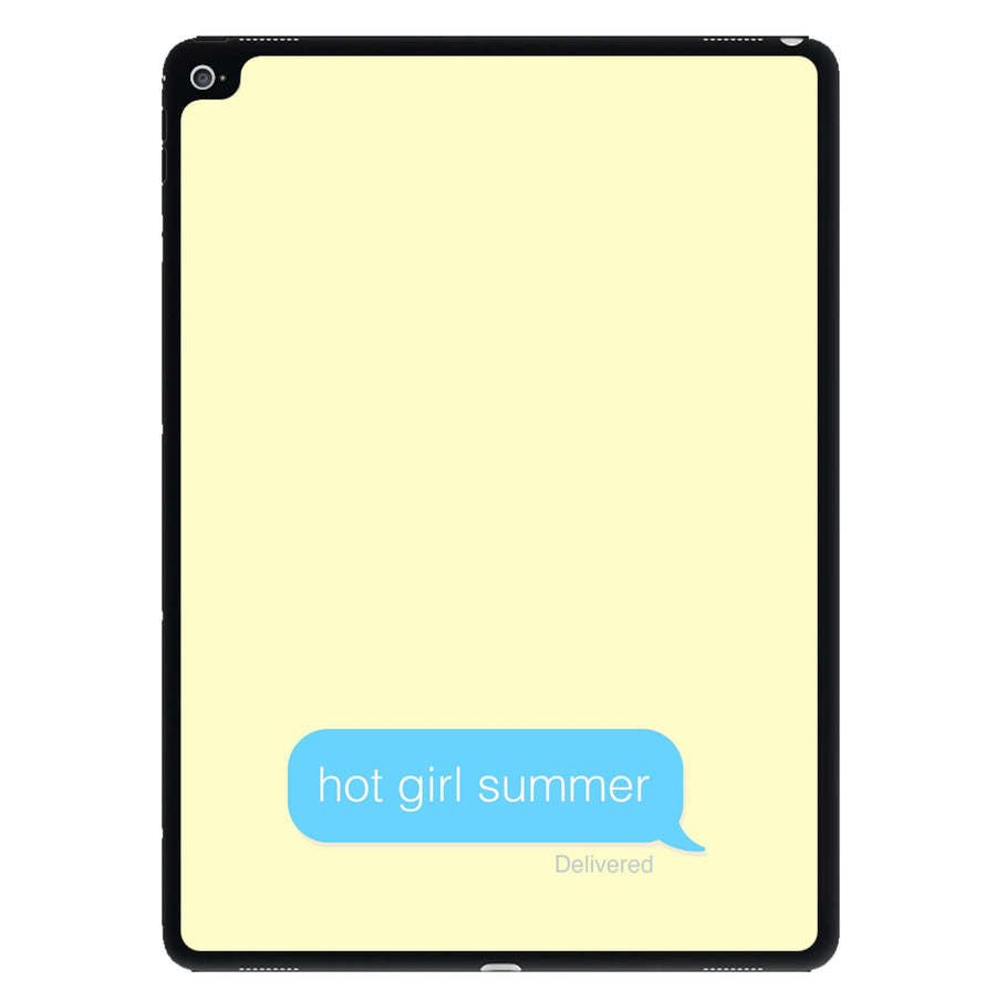 Hot Girl Summer Text - Summer iPad Case