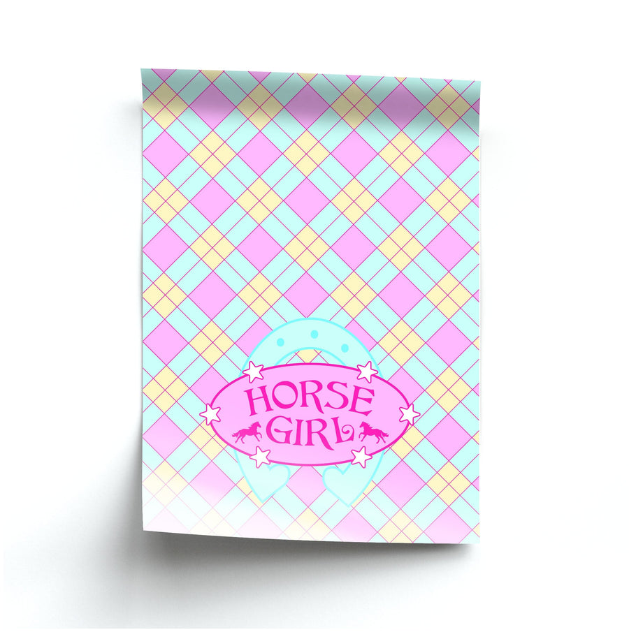 Horse Girl - Horses Poster