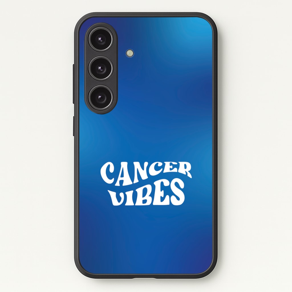 Cancer Vibes Gradient Zodiac Galaxy S24FE Case
