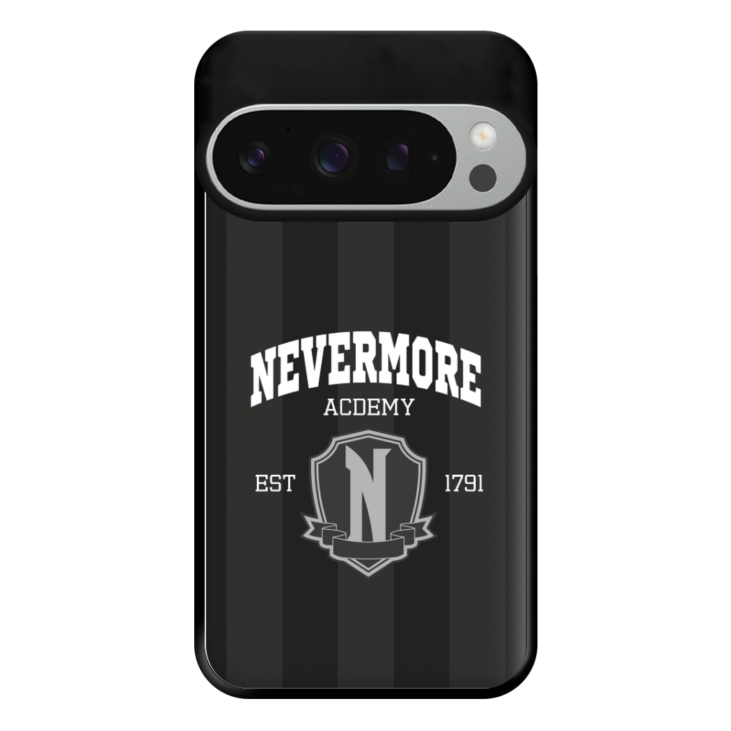 Addams Academy Gray Google Pixel 9 / 9 Pro Case