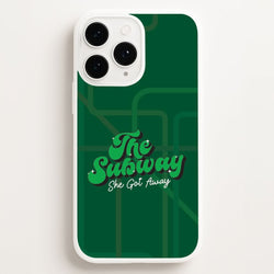 Subway Green Phone Case for Apple iPhone, Samsung Galaxy, Huawei and Google Pixel