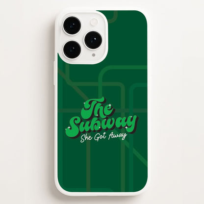 Subway Green Phone Case for Apple iPhone, Samsung Galaxy, Huawei and Google Pixel