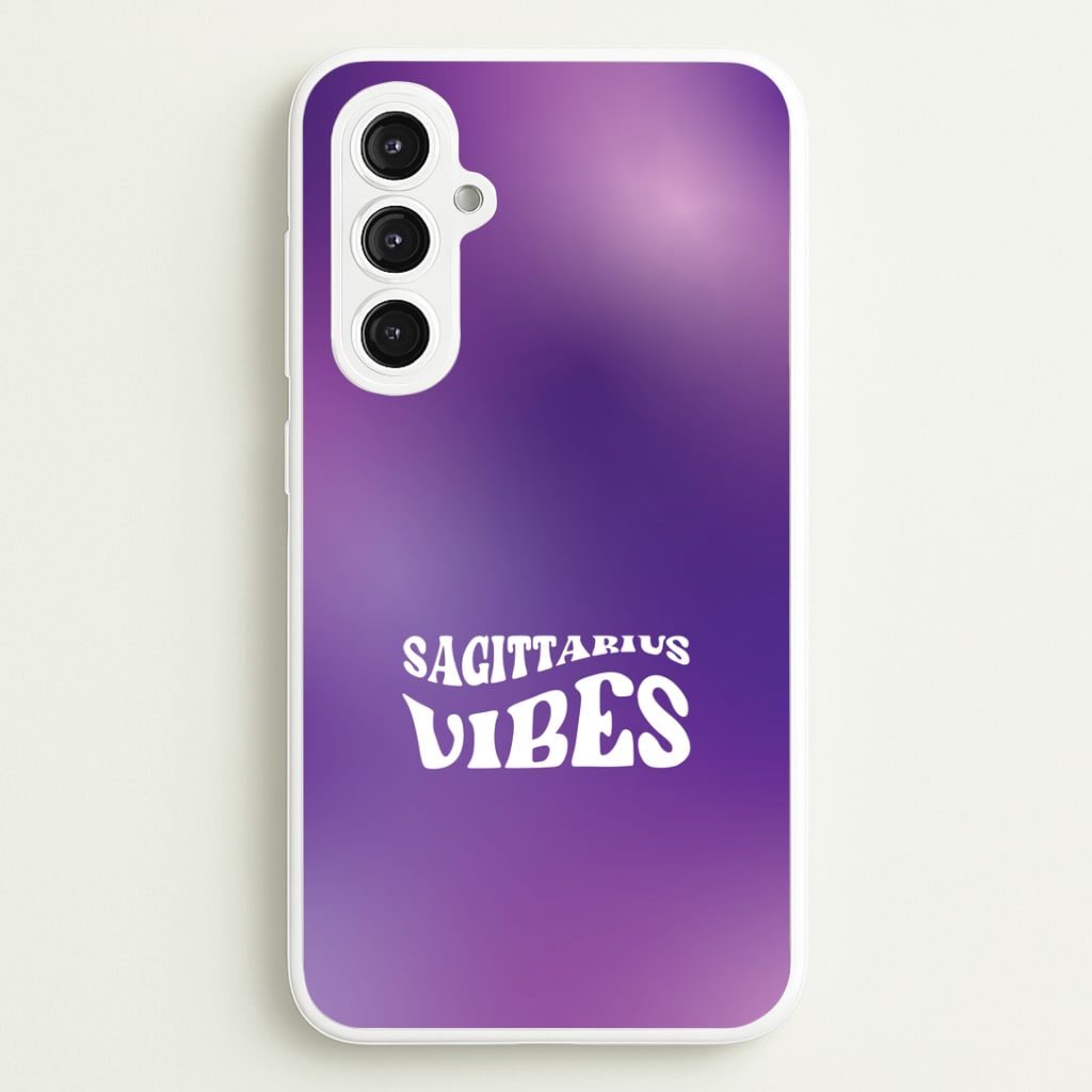 Sagittarius Vibes Gradient Zodiac Galaxy S23FE Case