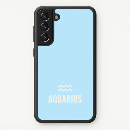 Aquarius Pastel Zodiac Galaxy S21 Case