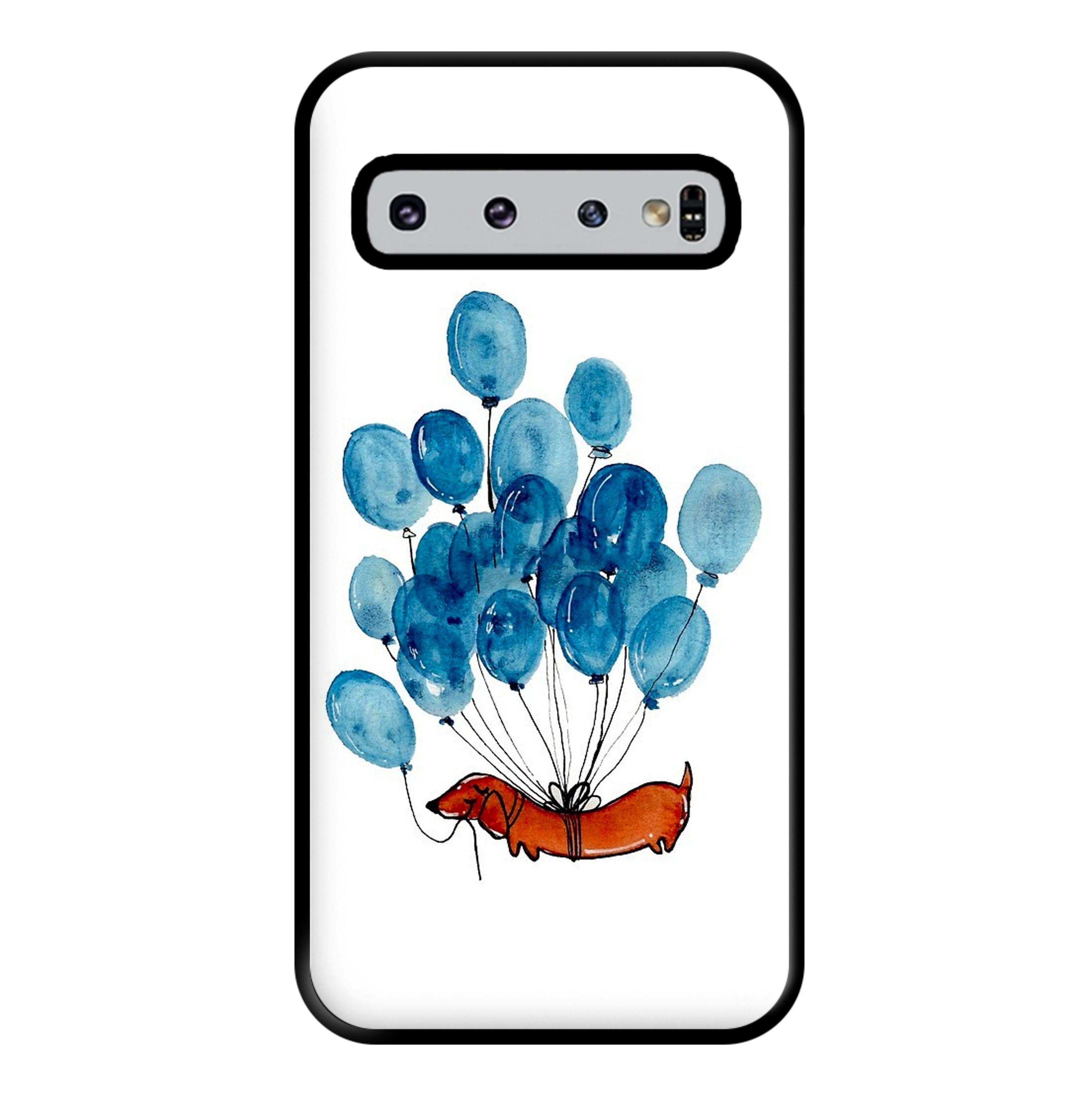 Dachshund And Balloons Phone Case