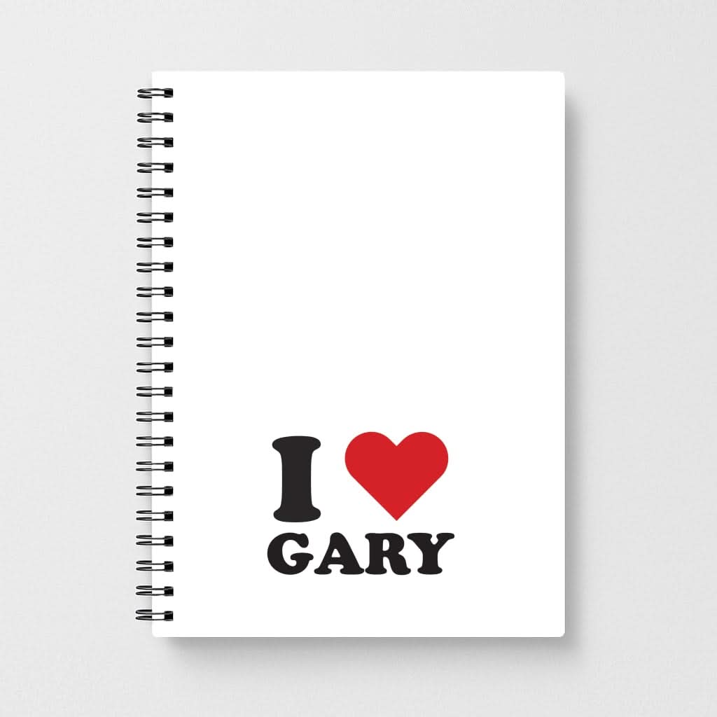 I Love Gary Notebook