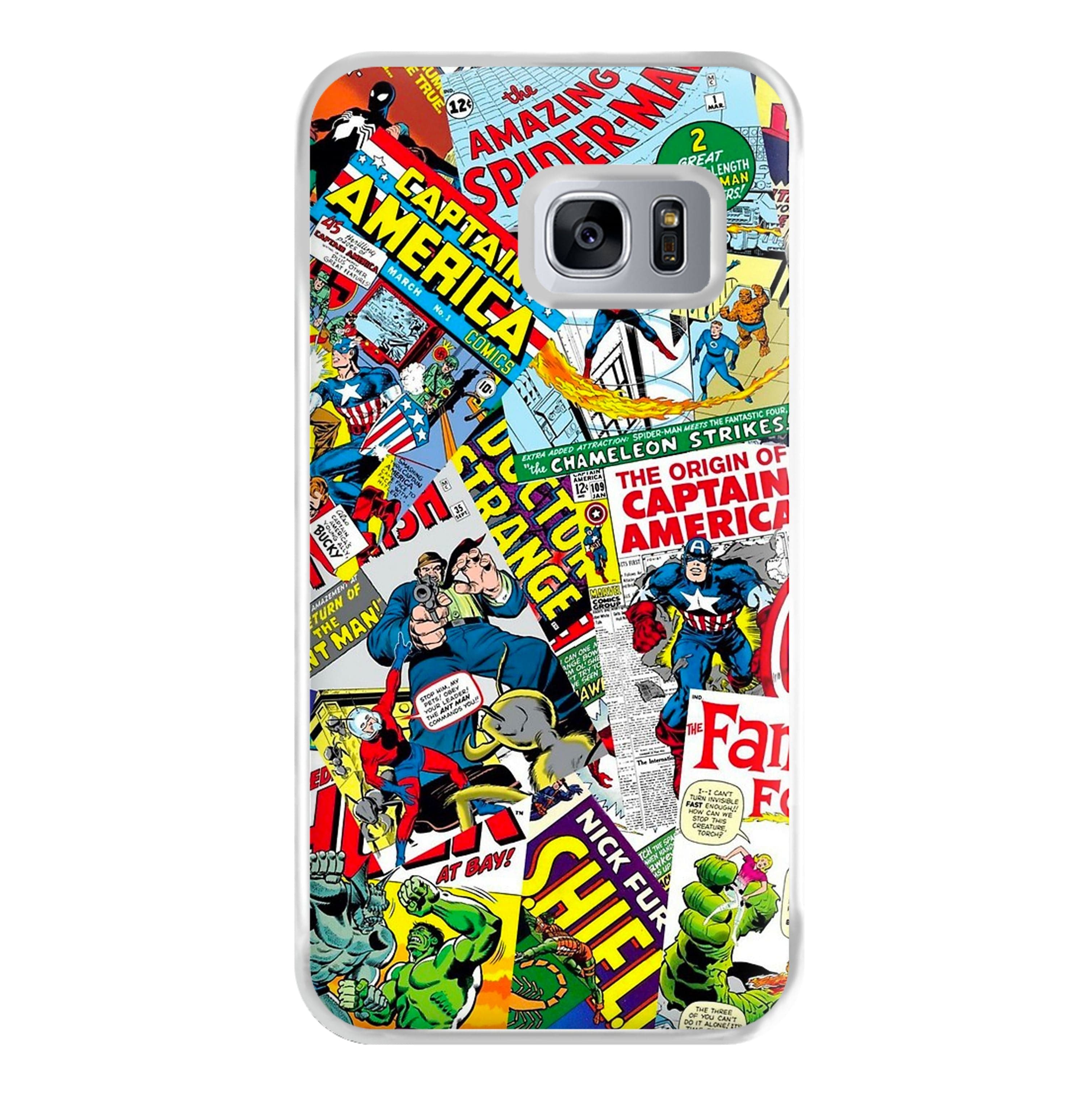 Superhero Comic Comics Pattern Phone Case