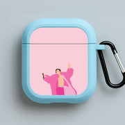 Harry Pink Coat  AirPods Case 3