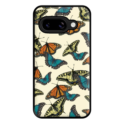 Butterfly Assortment Pattern Google Pixel 9a Case