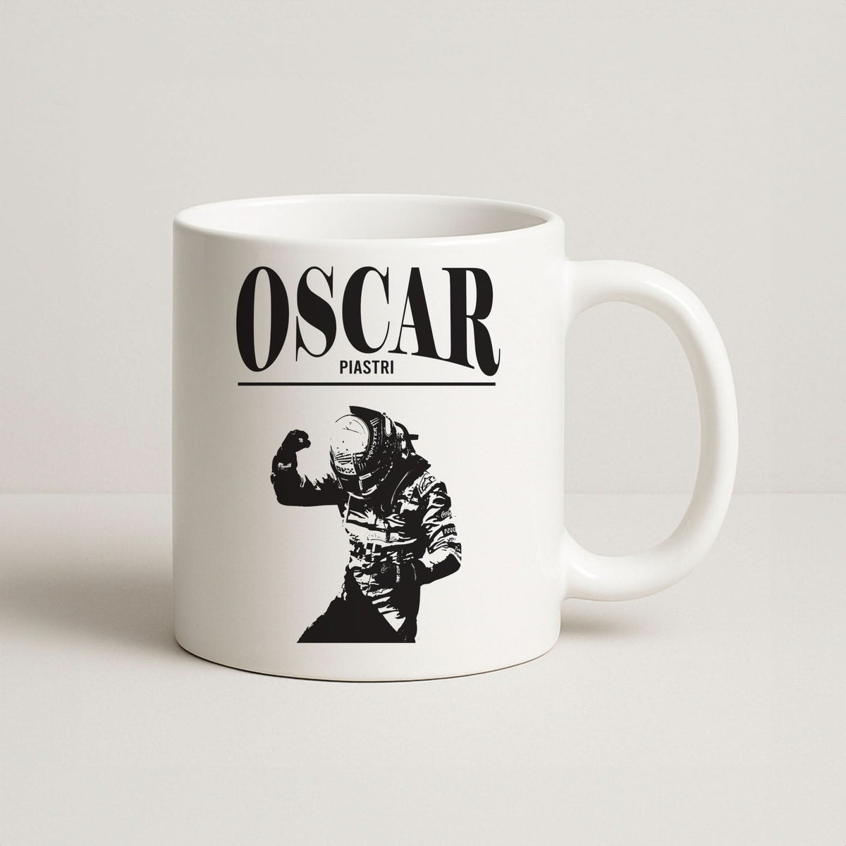 Oscar Orange And Black Mug
