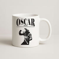Oscar Orange And Black Mug