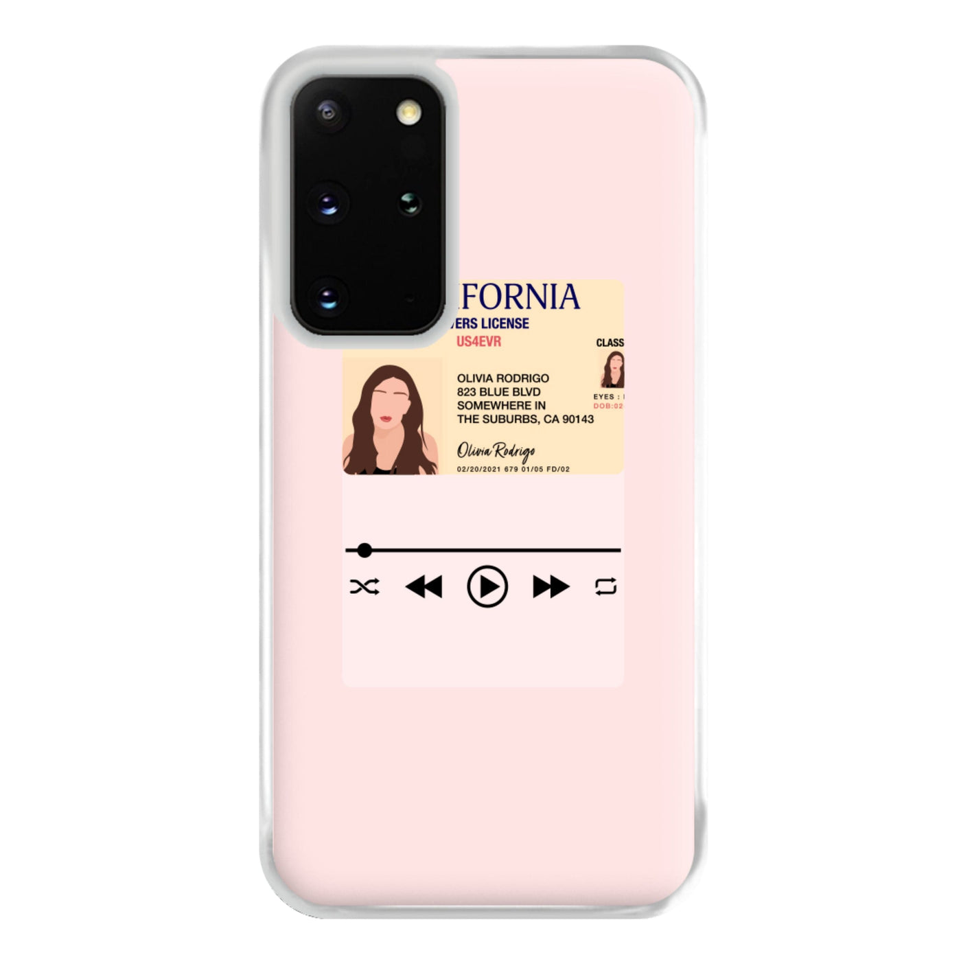 Drivers License - Olivia TikTok Phone Case