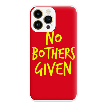 No Bothers Given - Winnie Disney Phone Case