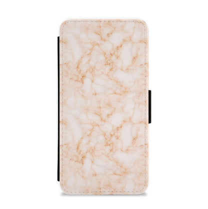Rose Gold Marble Flip / Wallet Phone Case