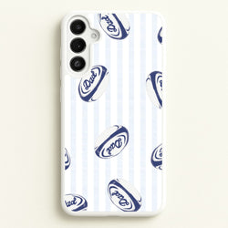 Dad Rugby Ball Pattern Galaxy A36 Case