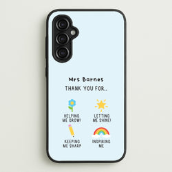 Thank You For Helping Me Galaxy A14 Case