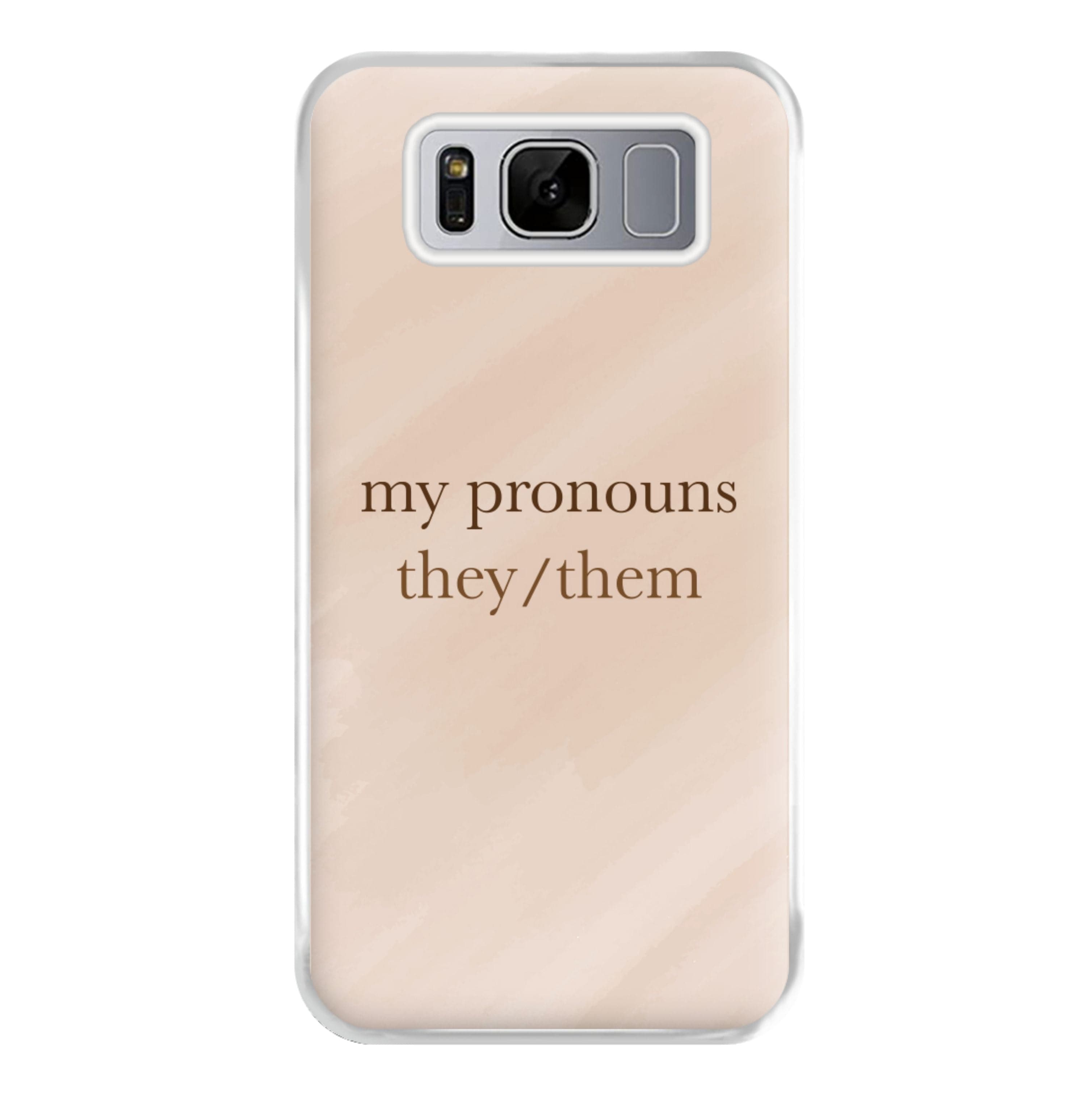 They & Them - Pronouns Phone Case