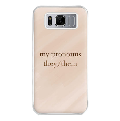 They & Them - Pronouns Phone Case