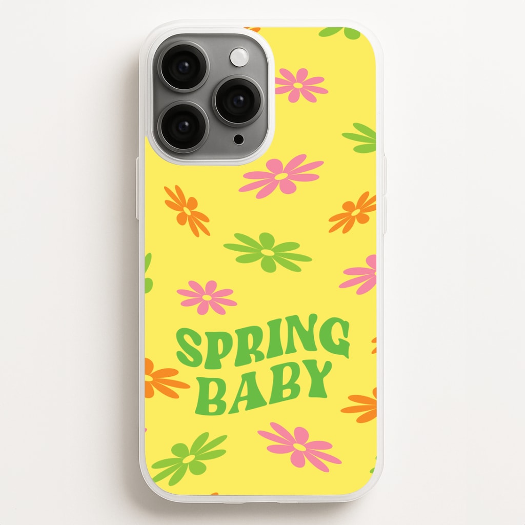 Spring Baby Retro Pattern Phone Case