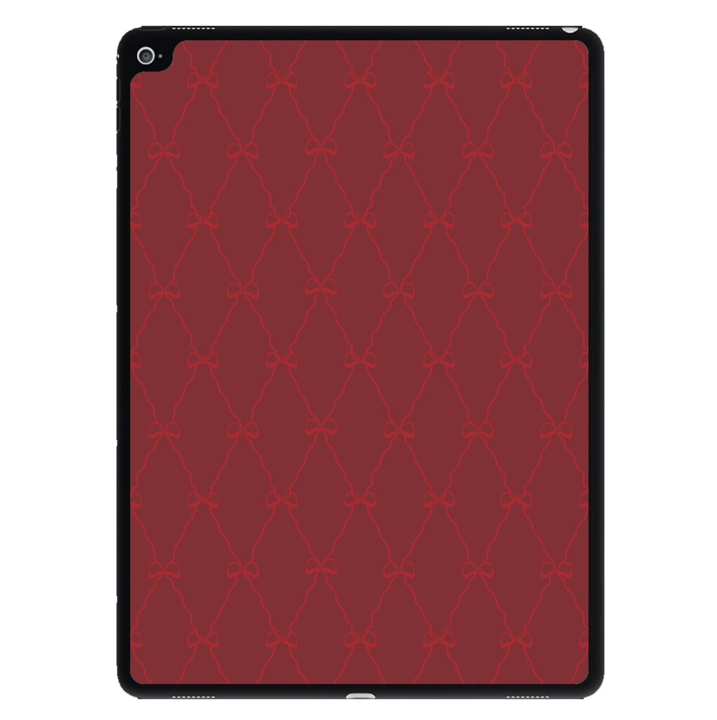 Red Bow Pattern iPad Case