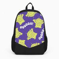 Toy Aliens Silhouette Pattern Backpack