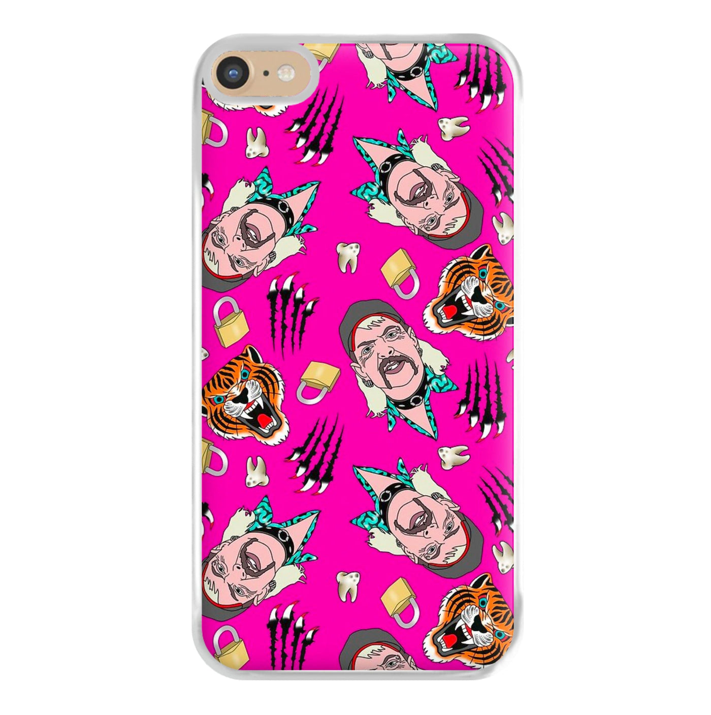 Joe Exotic Pink Pattern - Tiger King Phone Case