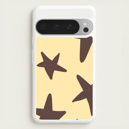 Vanilla & Chocolate Stars Google Pixel 9 Pro XL Case