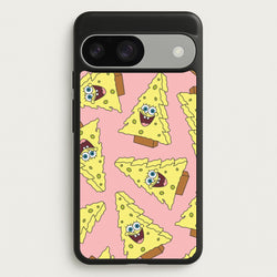 Christmas Tree Cartoon Sponge Pattern Google Pixel 9 / 9 Pro Case