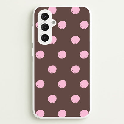 Chocolate & Strawberry Buttons Galaxy S23FE Case