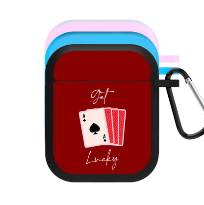 Get Lucky Set Of Cards AirPods Case