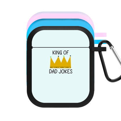 King Of Dad Jokes - Fathers Day AirPods Case