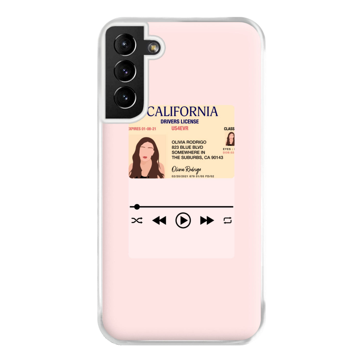 Drivers License - Olivia TikTok Phone Case