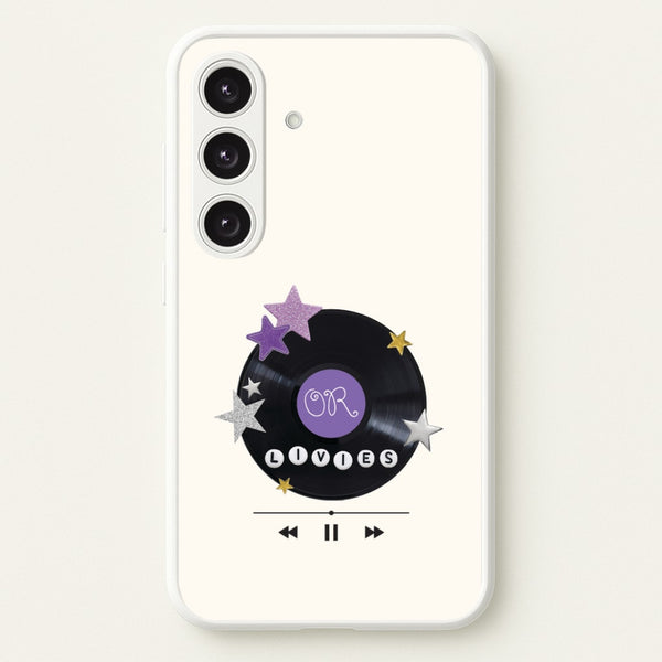 Amethyst Vinyl Scrapbook Galaxy S24 Case