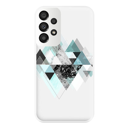 Triange Marble Pattern Phone Case