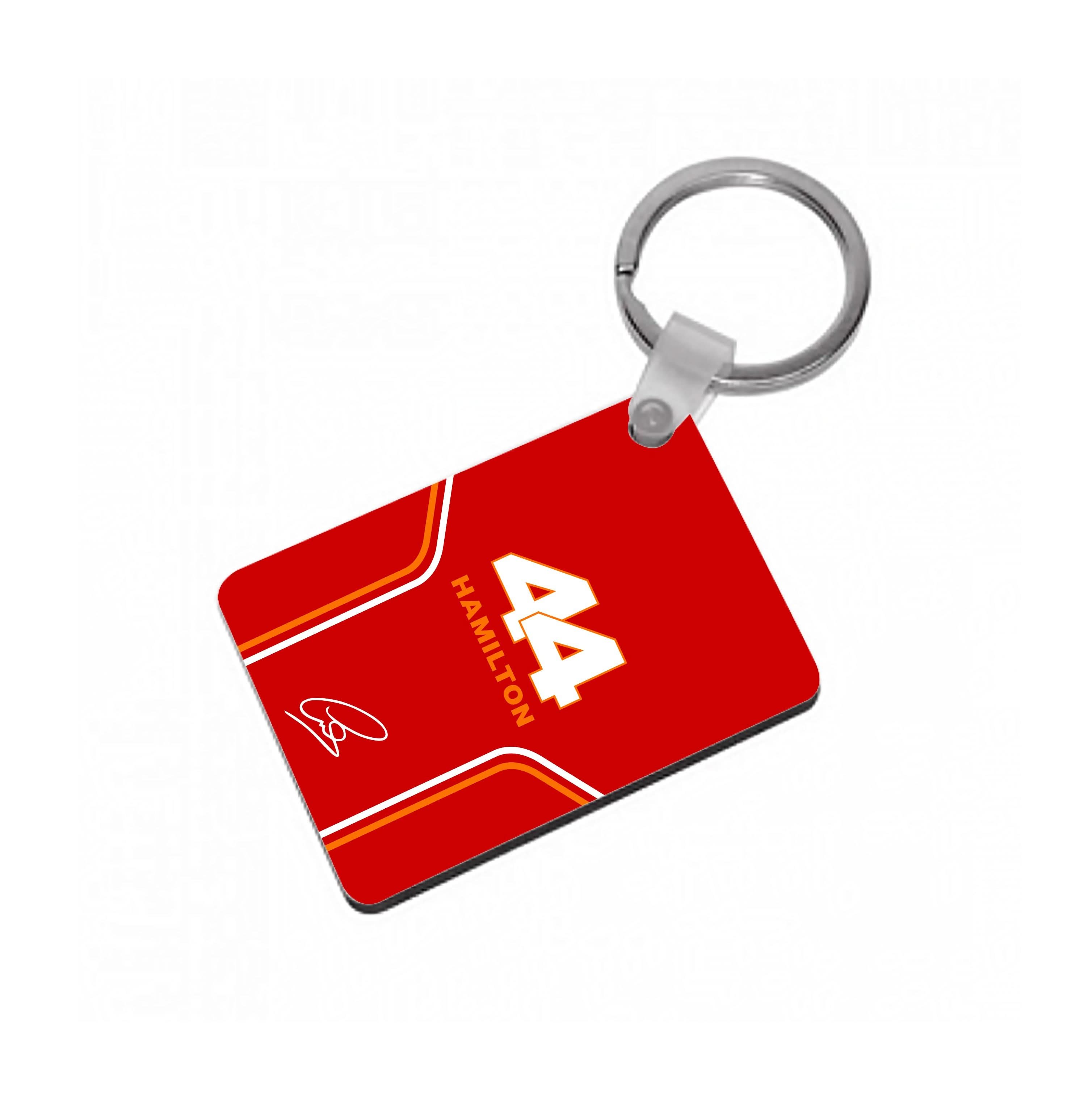 Stripes 44 Hamilton Keyring