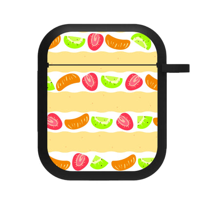 Fruit Sando Pattern AirPods Case