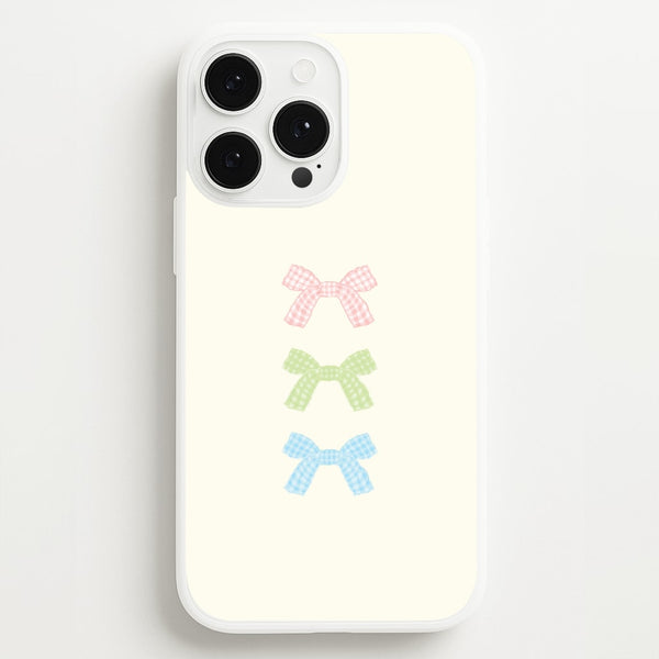 Gingham Tiered Ties iPhone 13 Pro Max Case