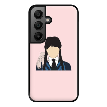 Wednesday And Thing Galaxy A56 Case