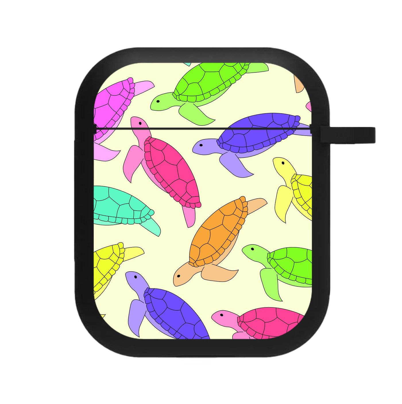 Multi Coloured Turtle Pattern - Sealife AirPods Case