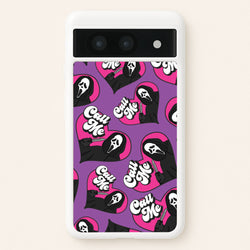Call Me Heart Pattern Google Pixel 8a Case