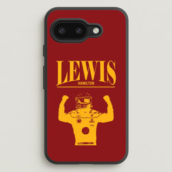 Lewis Red And Gold Google Pixel 9a Case