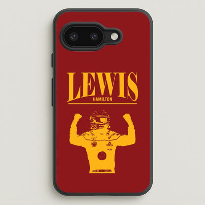 Lewis Red And Gold Google Pixel 9a Case