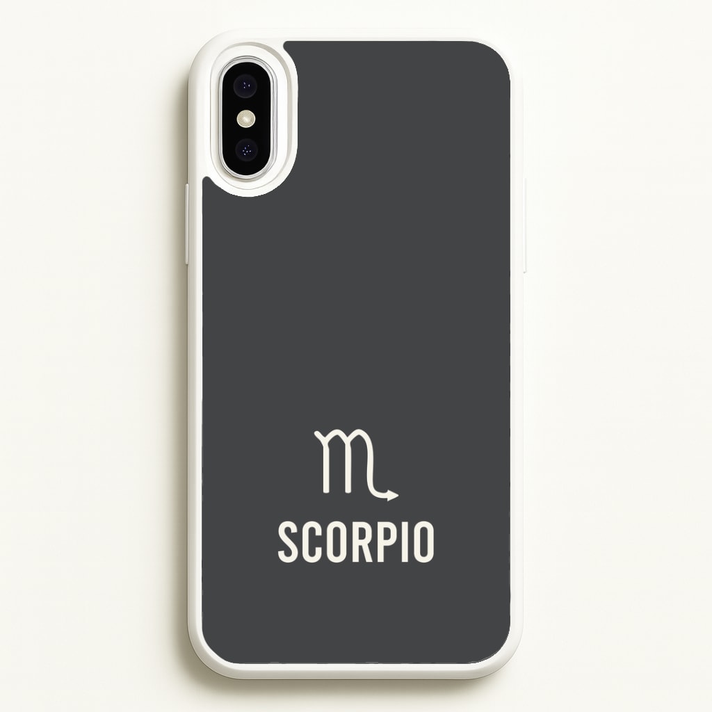 Scorpio Pastel Zodiac iPhone XS Max Case
