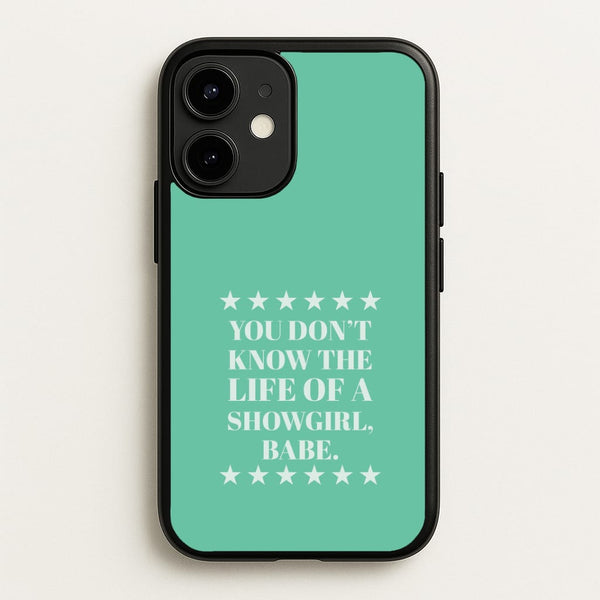 You Don't Know Babe  iPhone 12 / 12 Pro Case