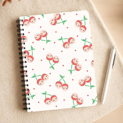 Cherry Angels Pattern Notepad