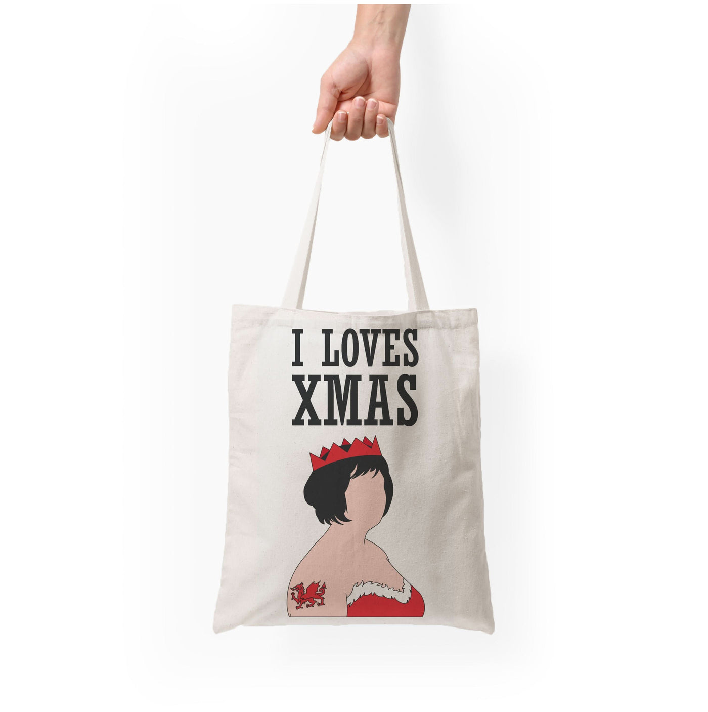 I Love Xmas Tote Bag