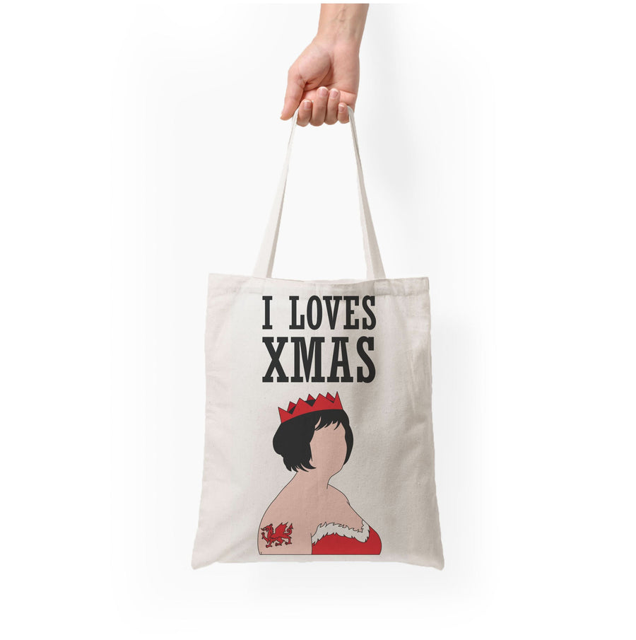 I Love Xmas Tote Bag