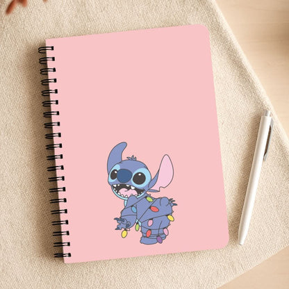 Cute Blue Alien Fairylights Notepad